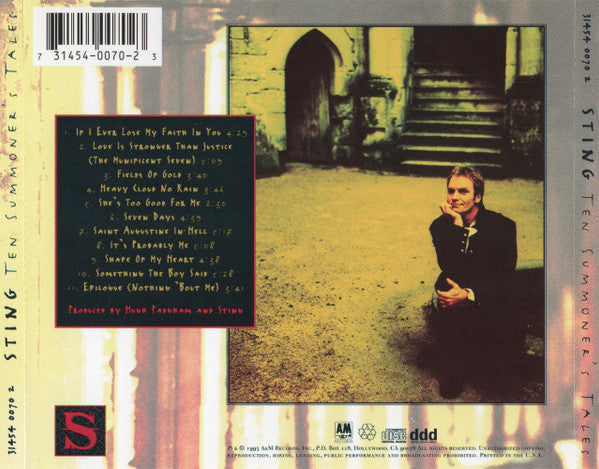Ten Summoner's Tales Discogs image 2
