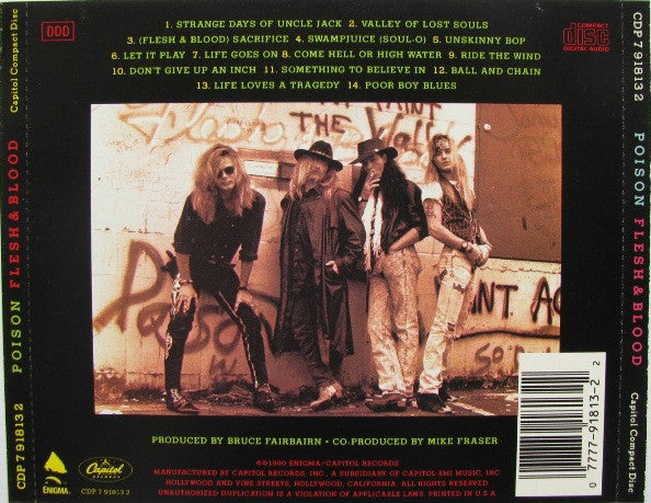 Flesh & Blood Discogs image 2