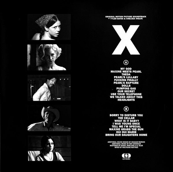 X (Original Motion Picture Soundtrack) Discogs image 2