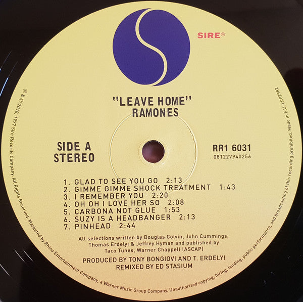 Leave Home Discogs image 3