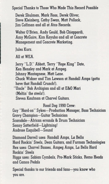 Cowboys From Hell Discogs image 6