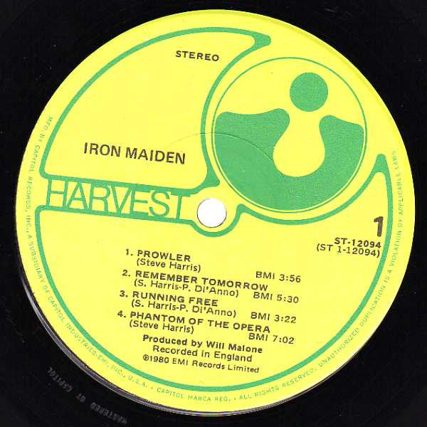 Iron Maiden Discogs image 3
