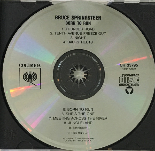 Born To Run Discogs image 3
