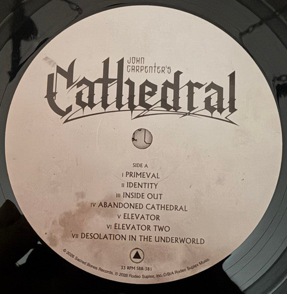 John Carpenter's Cathedral Discogs image 5