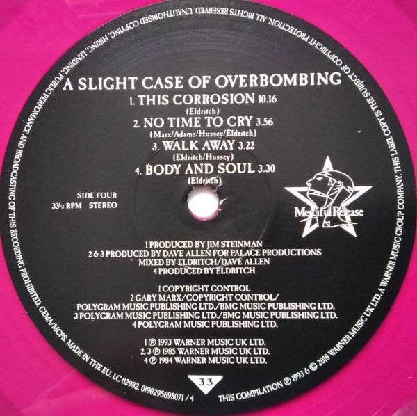 Greatest Hits Volume One - A Slight Case Of Overbombing Discogs image 7
