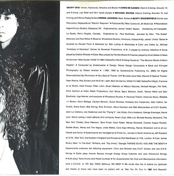 Operation: Mindcrime Discogs image 4