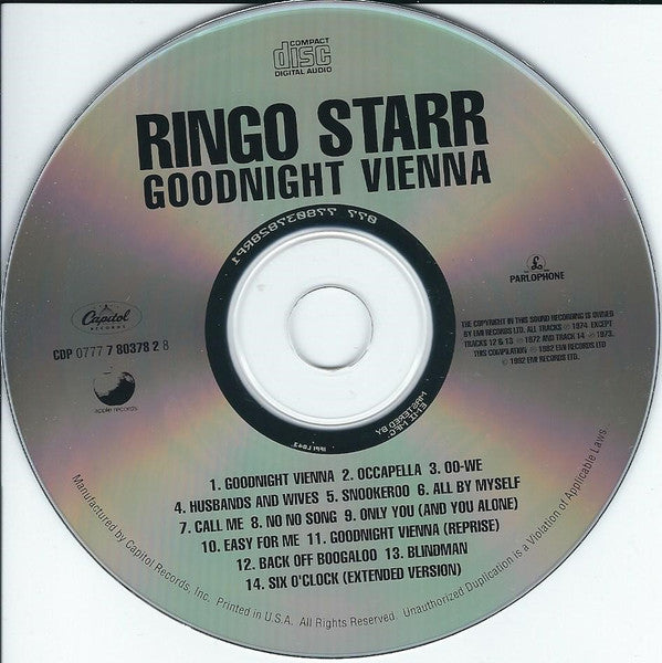 Goodnight Vienna Discogs image 4