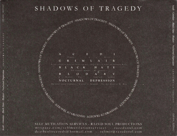 Shadows Of Tragedy Discogs image 2
