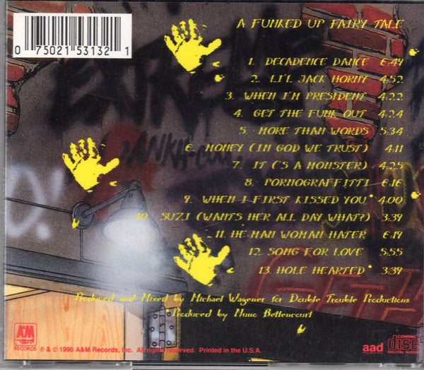 Extreme II : Pornograffitti (A Funked Up Fairytale) Discogs image 4