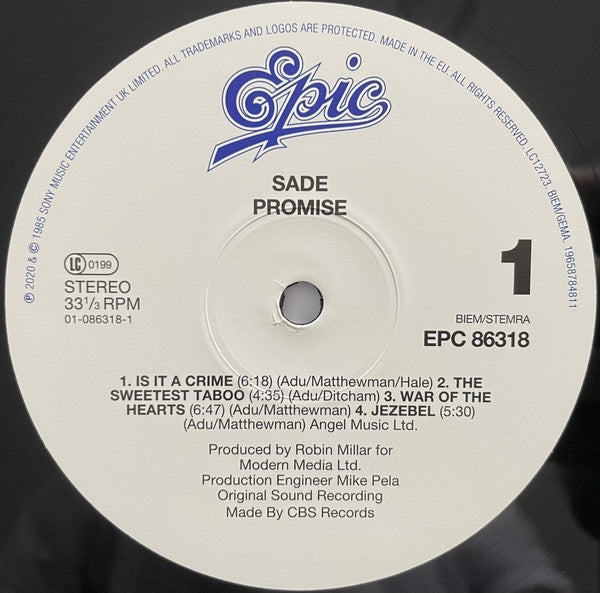 Promise Discogs image 5