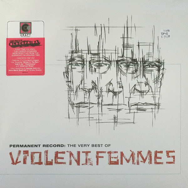 Permanent Record: The Very Best Of Violent Femmes Discogs cover art