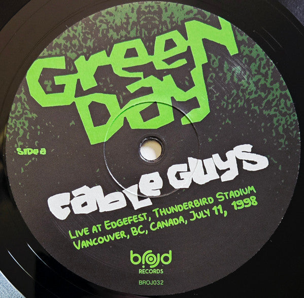 Cable Guys: Live At Edgefest, Thunderbird Stadium Vancouver, BC, Canada, July 11,1998 Discogs image 3