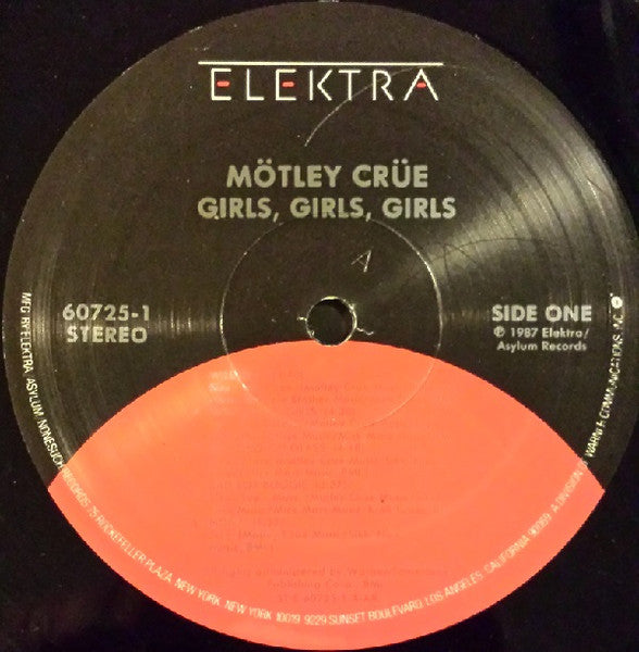 Girls, Girls, Girls Discogs image 3