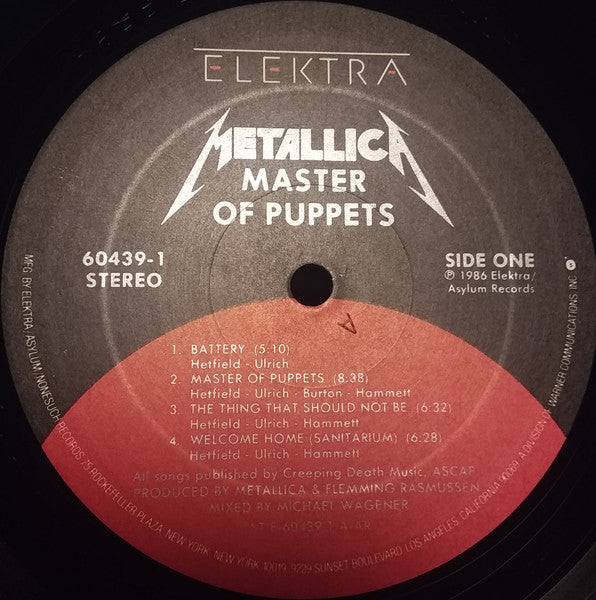 Master Of Puppets Discogs image 3