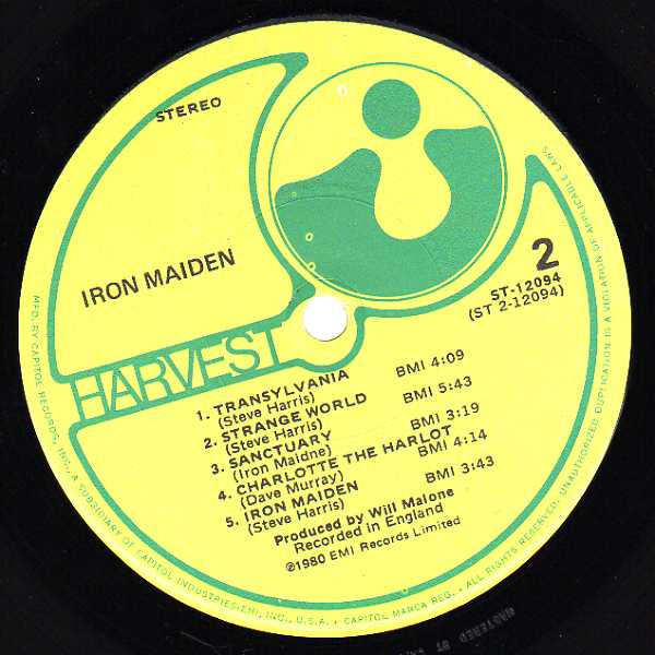 Iron Maiden Discogs image 4