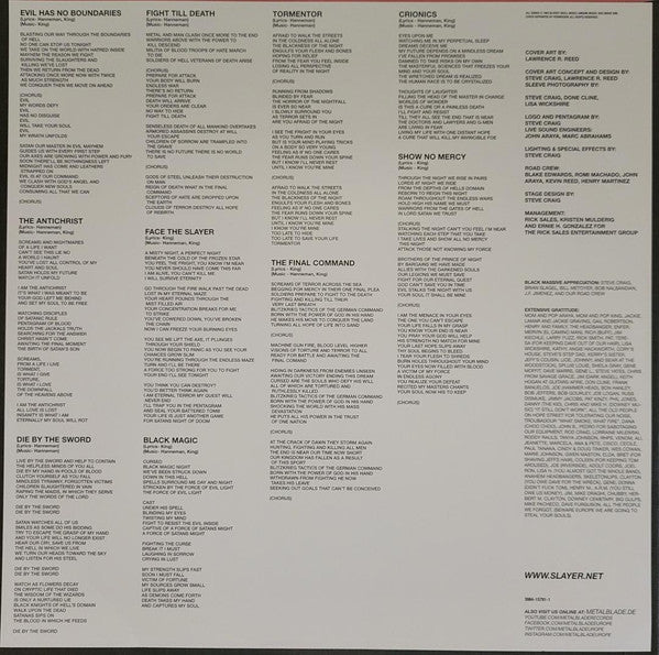 Show No Mercy Discogs image 7