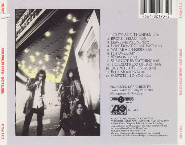Mane Attraction Discogs image 2