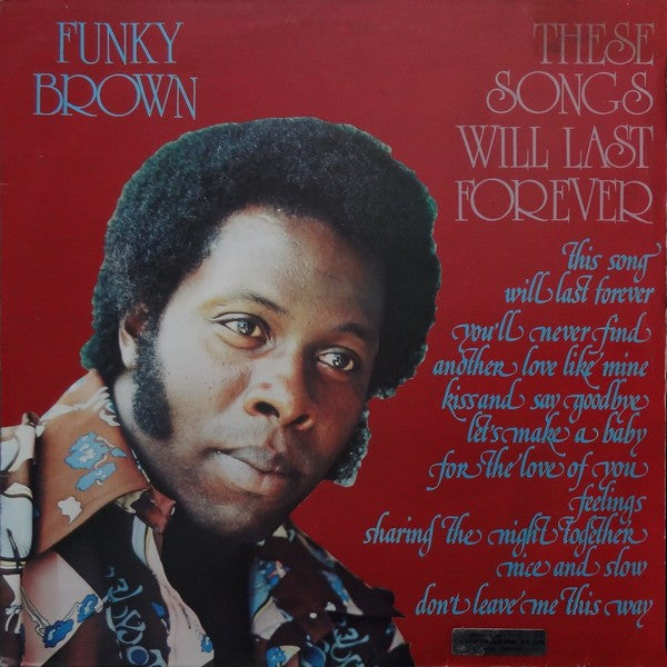 These Songs Will Last Forever Discogs cover art