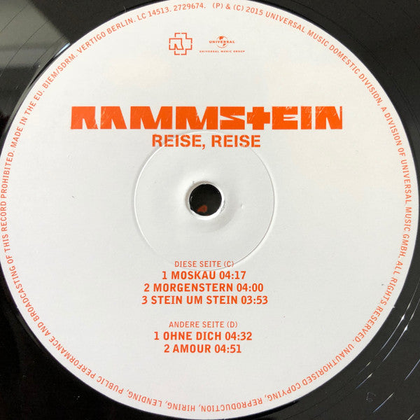 Reise, Reise Discogs image 6