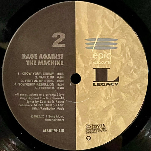 Rage Against The Machine Discogs image 6