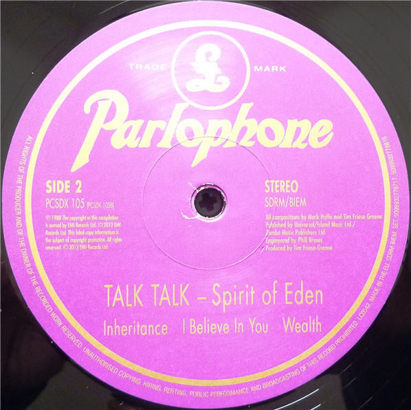 Spirit Of Eden Discogs image 4