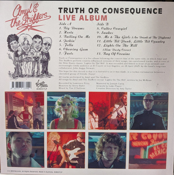 Truth Or Consequence Live Album Discogs image 2