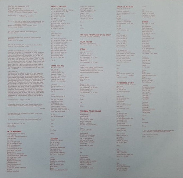 Shout At The Devil Discogs image 7