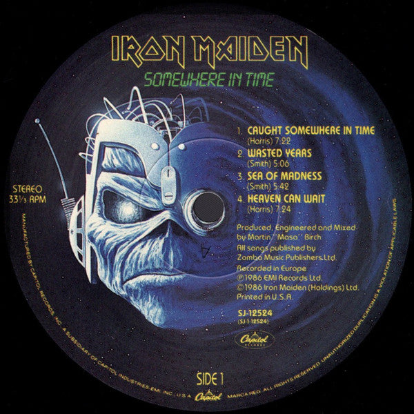 Somewhere In Time Discogs image 3