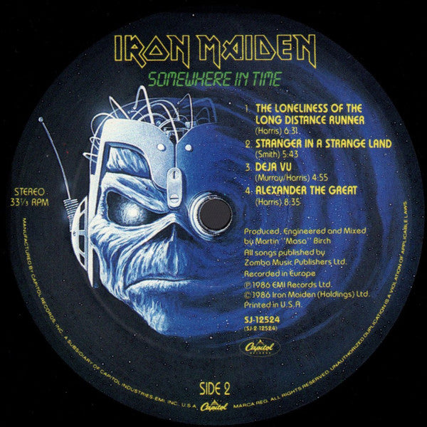 Somewhere In Time Discogs image 4