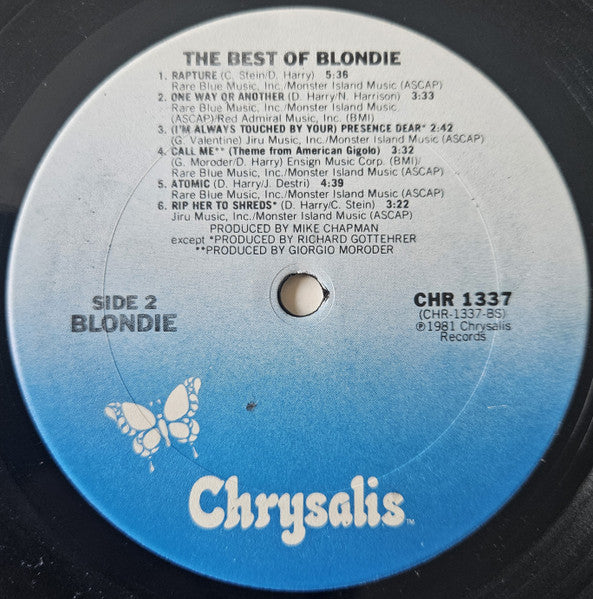 The Best Of Blondie Discogs image 4