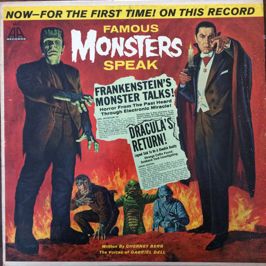 Famous Monsters Speak (1963) - Vyle Vinyl