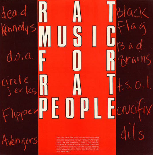 Various ‎– Rat Music For Rat People