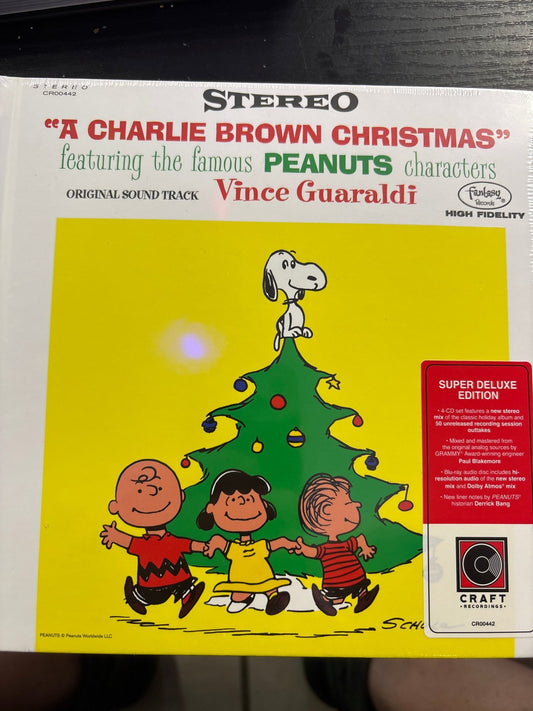 A Charlie Brown Christmas - CD Blu-ray Audio 5 Disc Box Set - Vyle Vinyl
