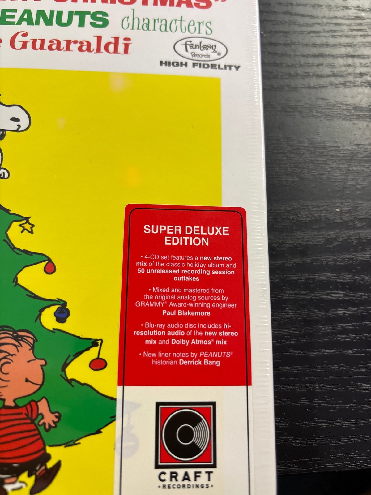 A Charlie Brown Christmas - CD Blu-ray Audio 5 Disc Box Set - Vyle Vinyl