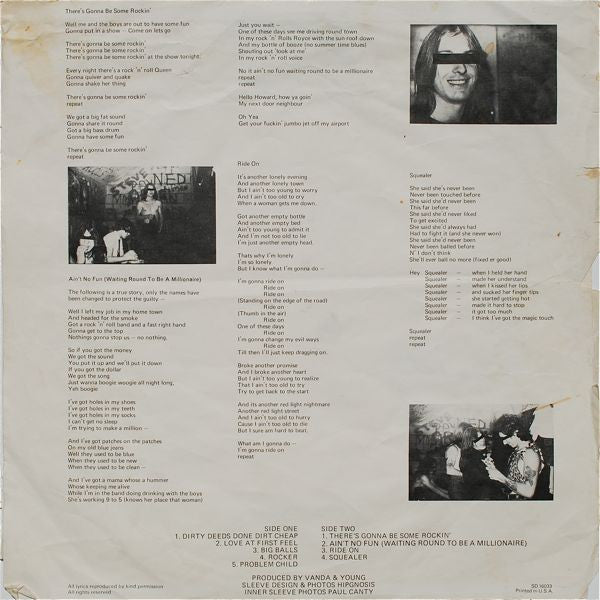 AC/DC - Dirty Deeds Done Dirt Cheap (LP) - Vyle Vinyl