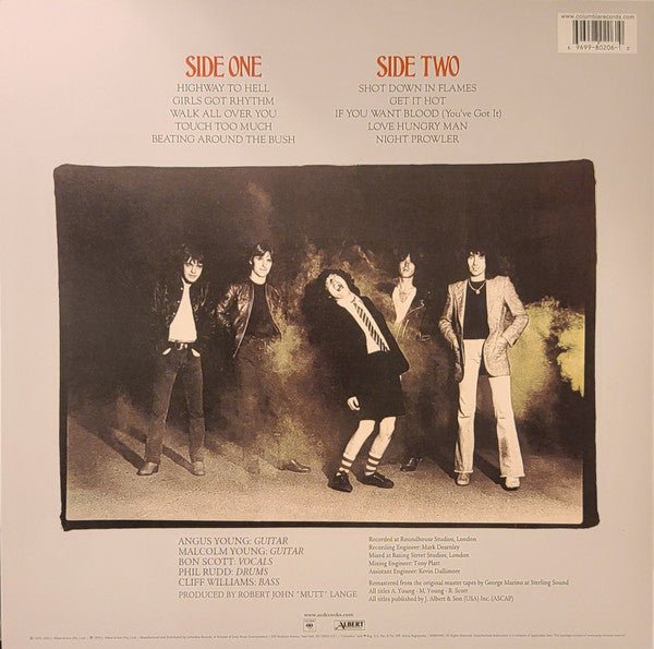 AC/DC - Highway to Hell - Vyle Vinyl
