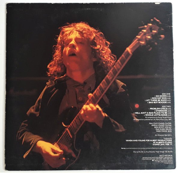 AC/DC - Let There Be Rock (LP) - Vyle Vinyl