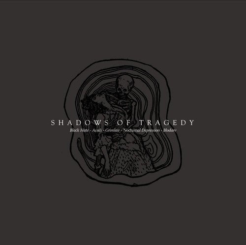 Acedi / Black Hate / Blodarv / Grimlair / Nocturnal Depression - Shadows Of Tragedy (CD) - Vyle Vinyl