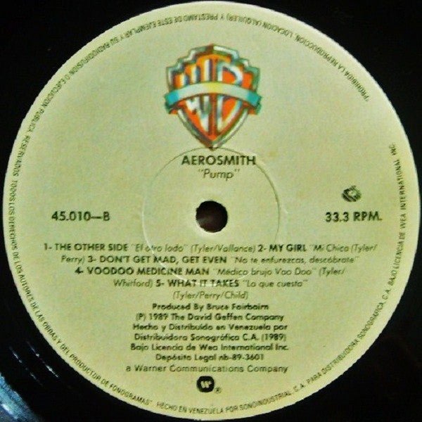 Aerosmith - Pump (LP) - Vyle Vinyl