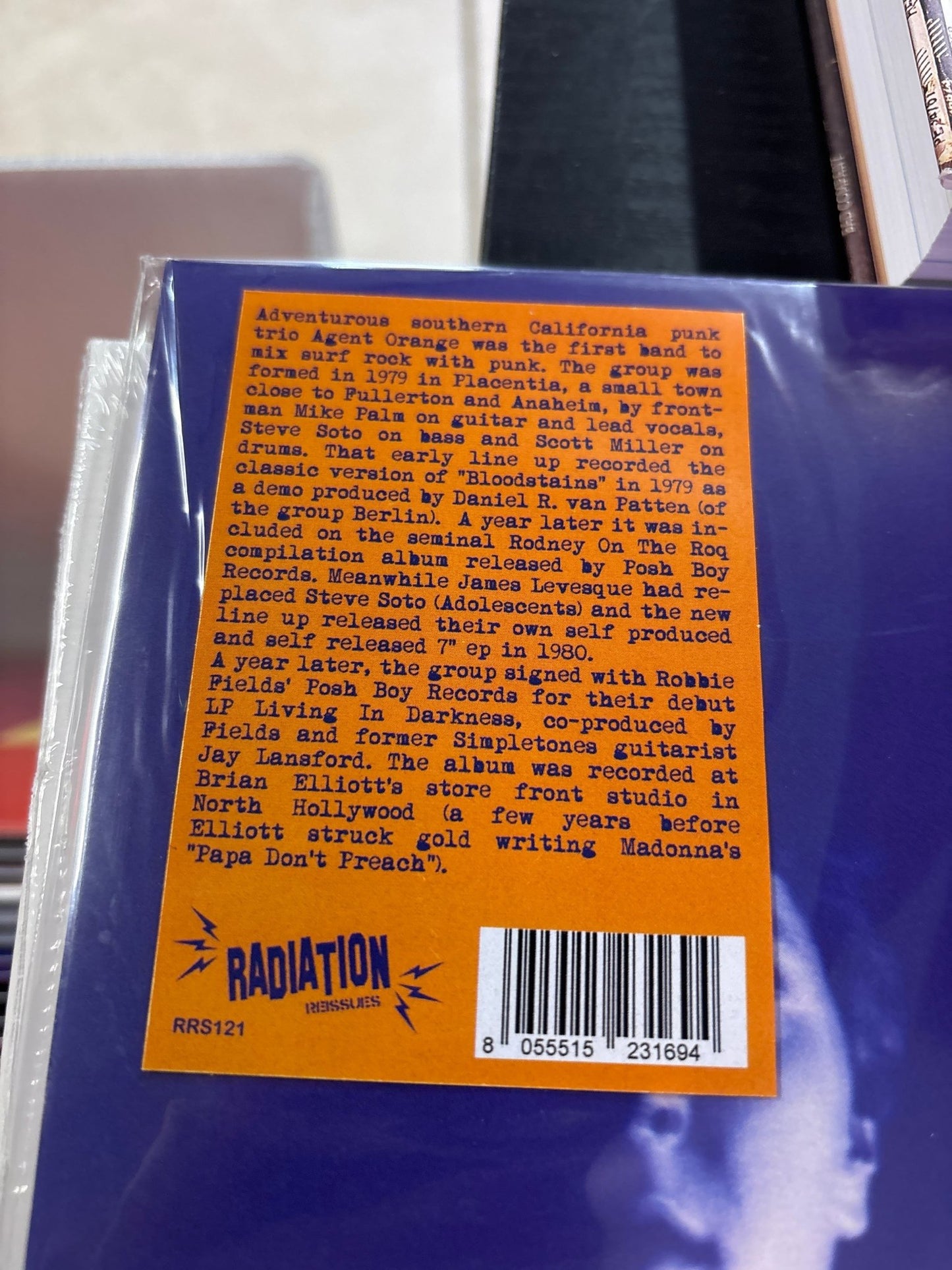 Agent Orange - Living in Darkness - Vyle Vinyl