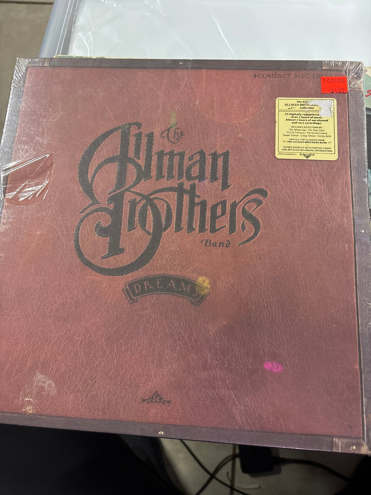 Allman Brothers Band, The - Dreams (4xCD)CD - Vyle Vinyl