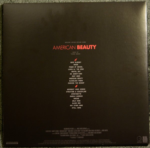American Beauty - Original Motion Picture Score - Vyle Vinyl