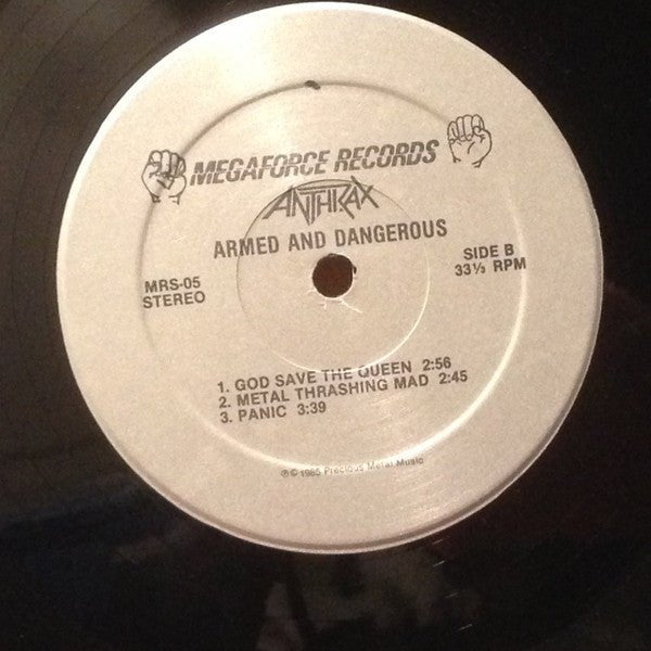 Anthrax - Armed And Dangerous (12") - Vyle Vinyl