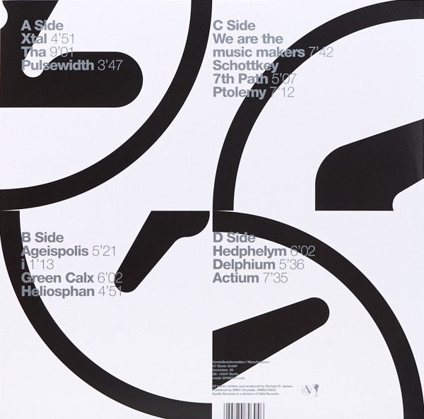 Aphex Twin - Selected Ambient Works 85-92 (2xLP) - Vyle Vinyl