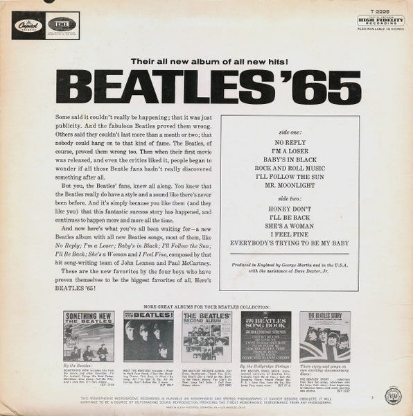 Beatles ‘65 - Vyle Vinyl