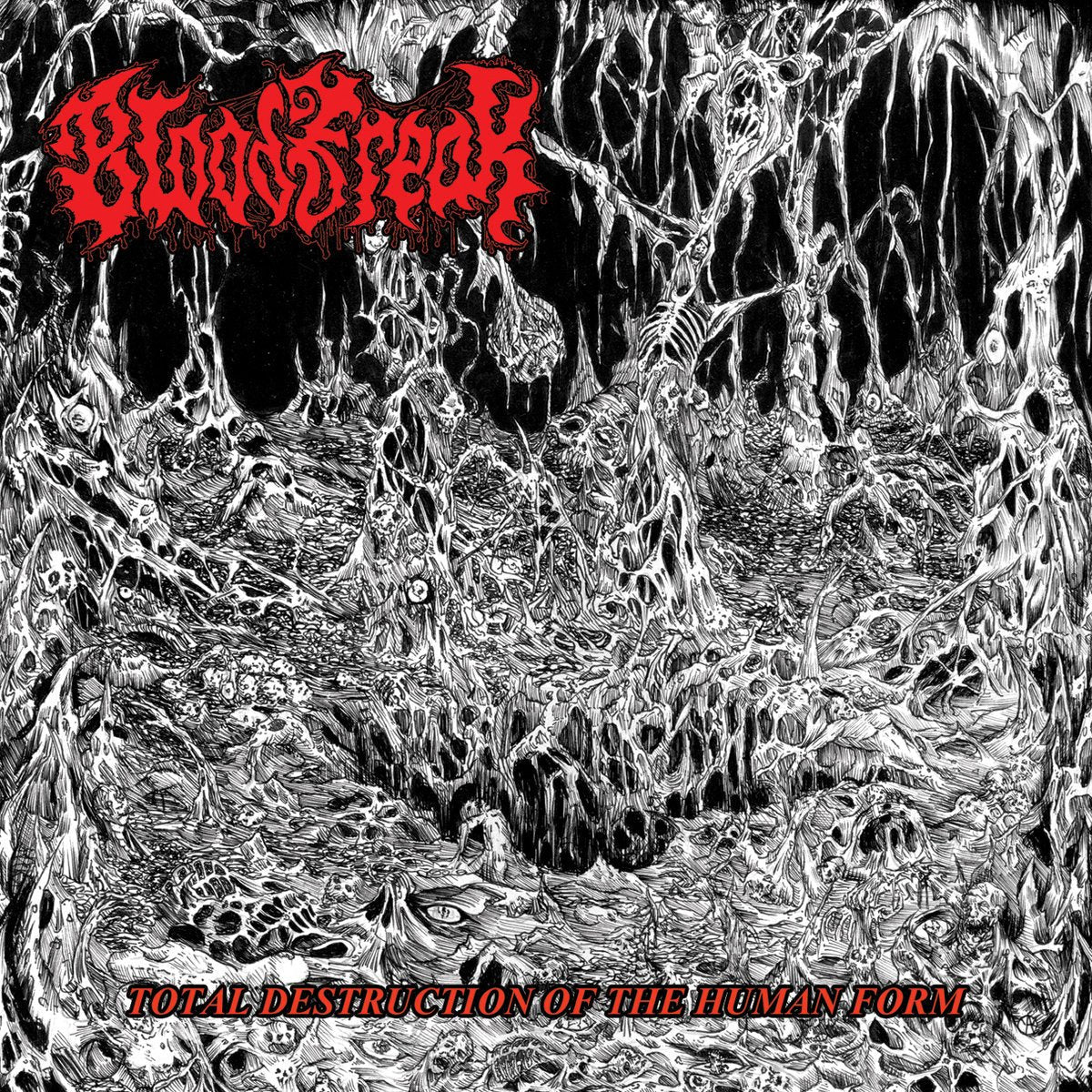 BLOOD FREAK - Total Destruction Of The Human Form CD - Vyle Vinyl