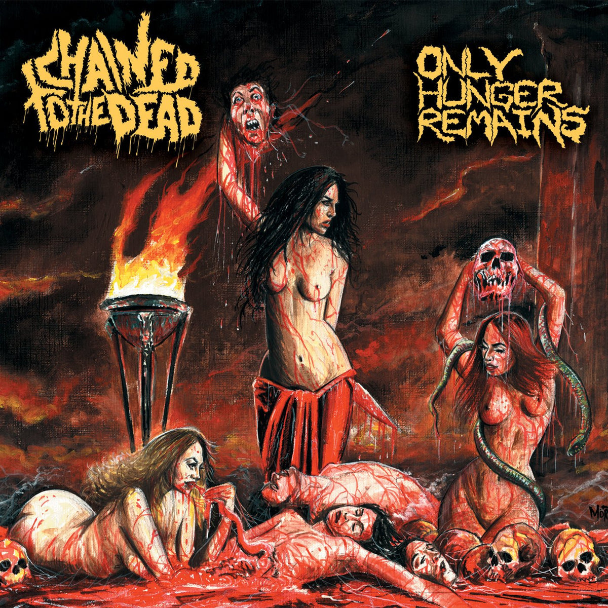 CHAINED TO THE DEAD - Only Hunger Remains CD - Vyle Vinyl