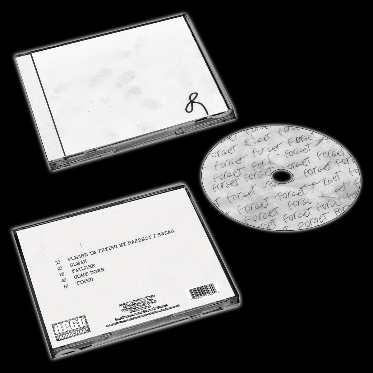 COWARD KILL COWARD - I Am Not A Fighter, I Will Fail CD - Vyle Vinyl