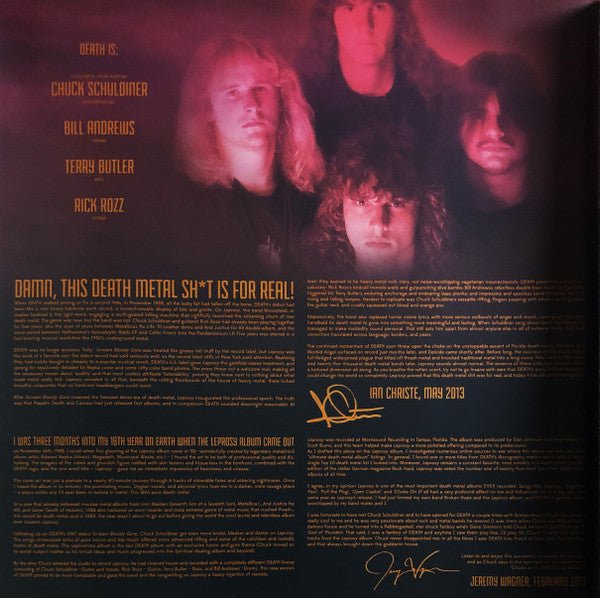 Death - Leprosy (LP) - Vyle Vinyl