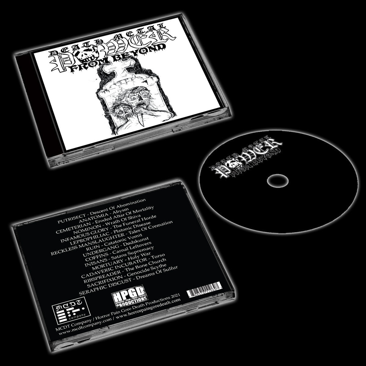 DEATH METAL POWER FROM BEYOND - Death Metal Power From Beyond CD - Vyle Vinyl
